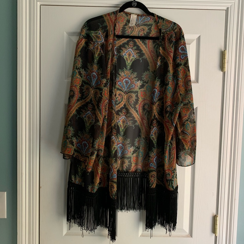 Women’s Lightweight Fringe Cardigan